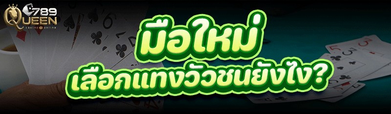 มือใหม่เลือก แทงวัวชน ยังไง?